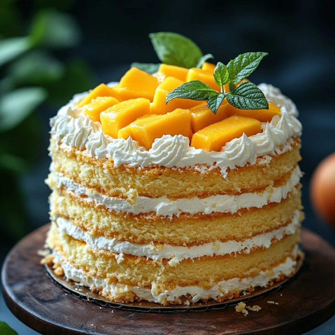 Chocolate Mousse Sandwich Cake