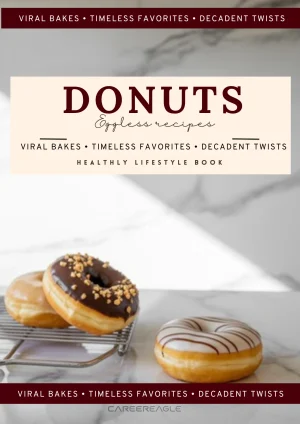 45+ Eggless Donut Recipe Book