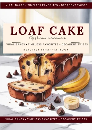 50+ Eggless Loaf Cake, Blondies, Bar Book