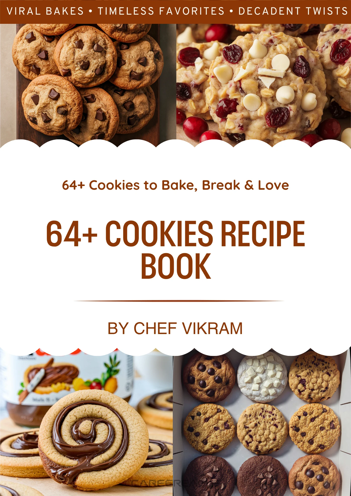 64+ Cookie Recipe Book